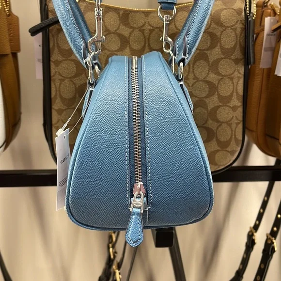 Coach Sydney Satchel 
SV/Pacific Blue - Picture 4 of 16